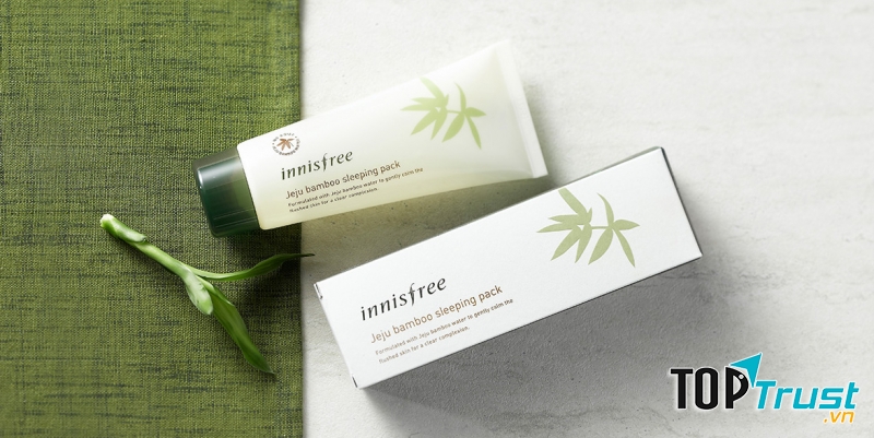 Kem giữ ẩm innisfree jeju bamboo sleeping pack chiết xuất từ nước cây tre
