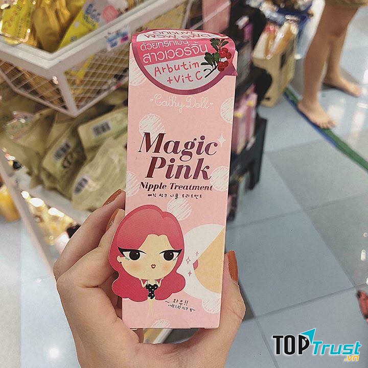kem làm hồng nhũ hoa Cathy Doll.