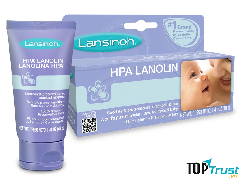 Kem Lansinoh hỗ trợ đặc trị nứt cổ gà