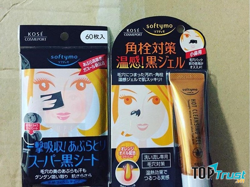 Gel lột mụn Niema Kaoge YogoreKem lột mụn đầu đen Kose Softymo Cleansing Gel