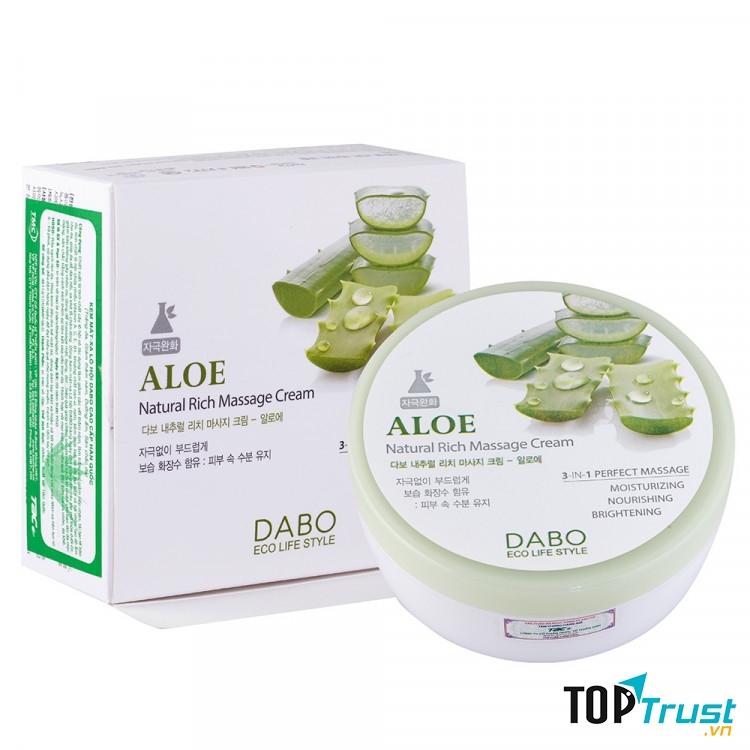 Kem Mát-Xa Lô Hội DABO Cao cấp Hàn Quốc