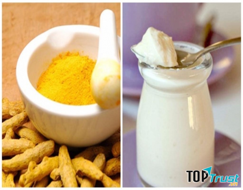 Kem nghệ hạnh nhân trị nám da, giúp da sáng mịn.