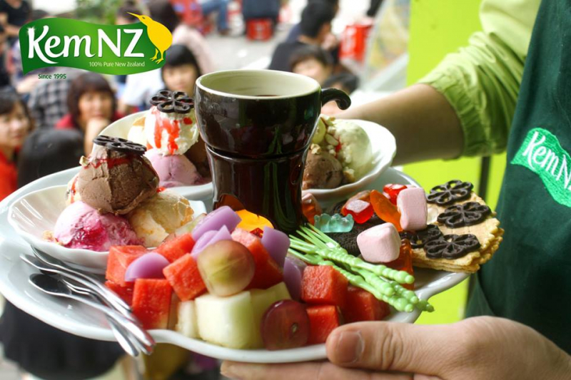 Lẩu kem tại NZ