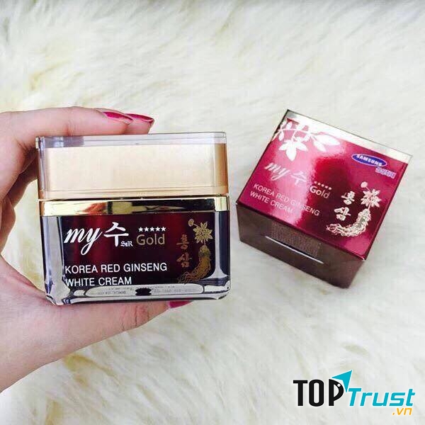 Kem Sâm Hàn Quốc My Gold Korea Red Ginseng White Cream