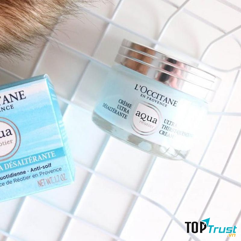 Kem siêu dưỡng ẩm L'Occitane Aqua Reotier Ultra Thirst-Quenching Cream