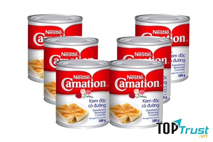 Kem đặc có đường Carnation lon 388g