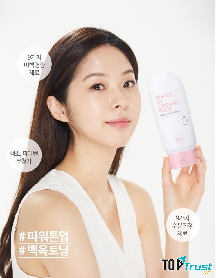 Kem tắm trắng G9 Skin White In Creamy Pack