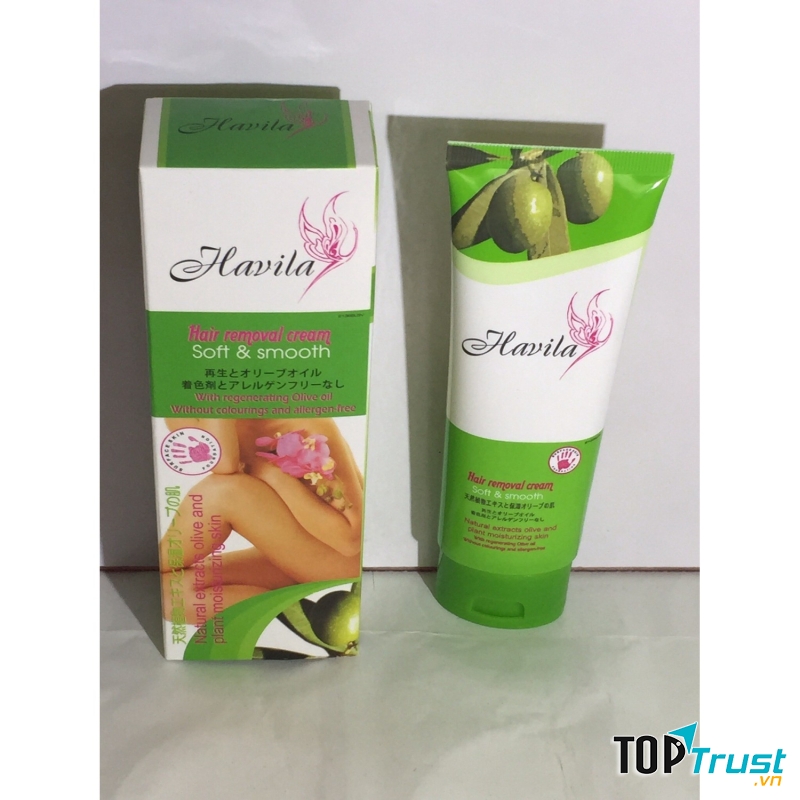 Kem tẩy lông của Nhật Bản Havila