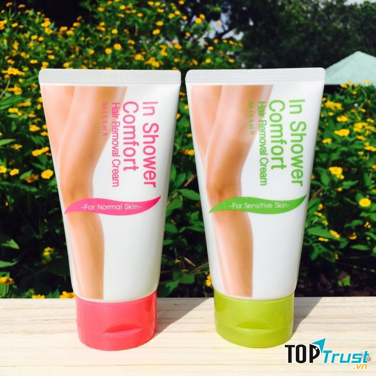 Kem tẩy lông missha in Shower Comfort Hair Removal Cream