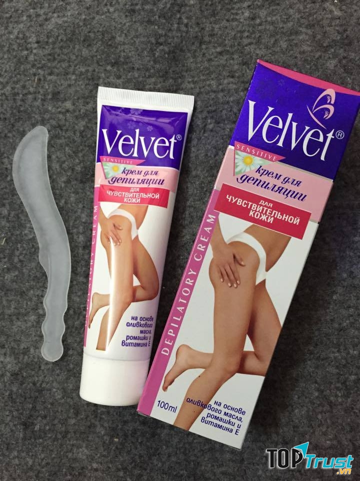 Kem tẩy lông Velvet