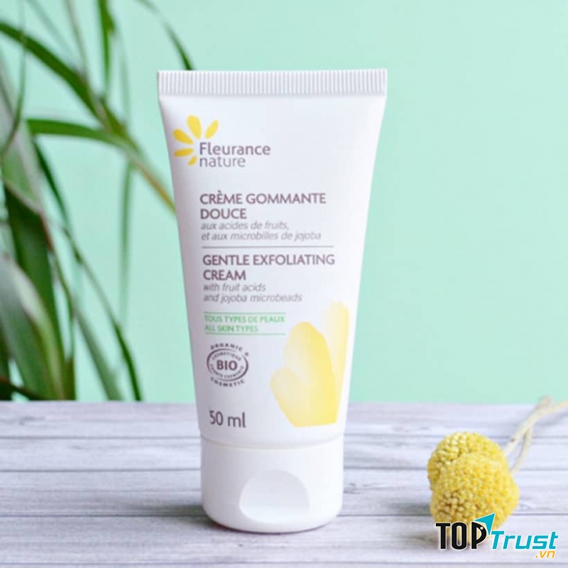 Kem tẩy tế bào chết Fleurance Nature Gentle exfoliating cream