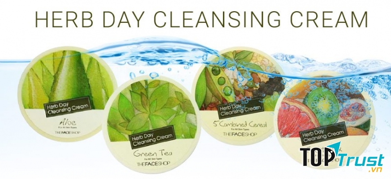 Kem tẩy trang Herb Day 365 Cleansing Cream
