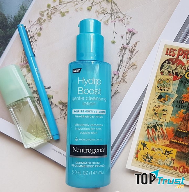 Kem Tẩy Trang Neutrogena Hydro Boost Gentle Cleansing Lotion