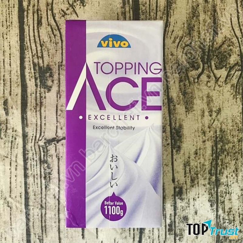 Kem topping Vivo Ace Excellent