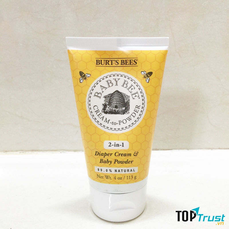 Kem trị hăm Burt's Bees Baby Bee Diaper Ointment (Baby-Wundsalbe)