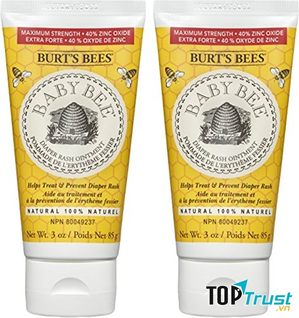 Burt's Bees Baby Bee Diaper Ointment chính là sự lựa chọn sáng suất của nhiều bà mẹ thông thái.