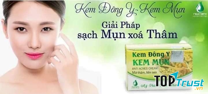 Kem trị mụn đông y Ngân Bình