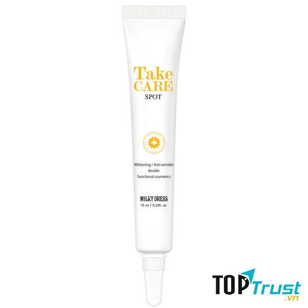 Kem trị mụn khẩn cấp và làm mờ thâm mụn Milky Dress Take Care Spot
