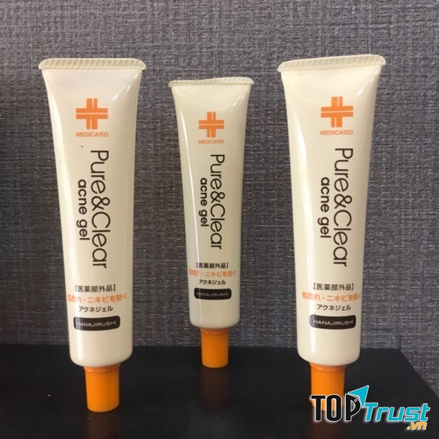 Kem trị mụn Hanajirushi Acne Gel