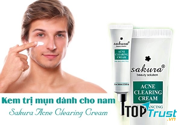 Một sản phẩm trị mụn dành cho nam giới