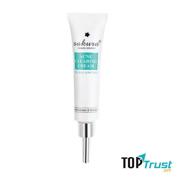 Kem trị mụn và thâm Sakura Acne Clearing Cream