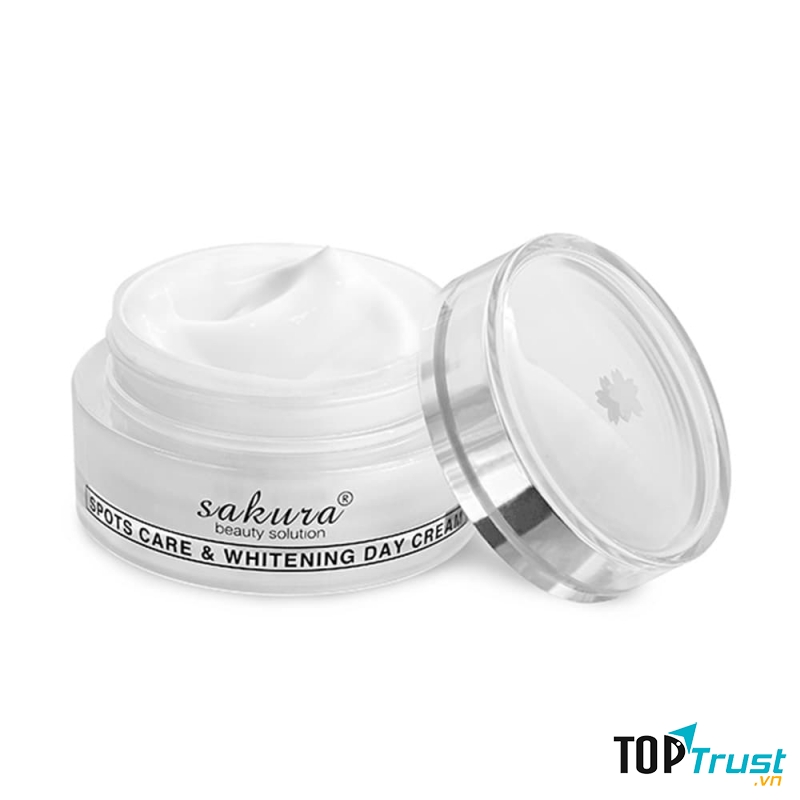 Kem Trị Nám Trắng Da Cao Cấp Ban Ngày SAKURA SPOTS CARE & WHITENING DAY CREAM SPF50