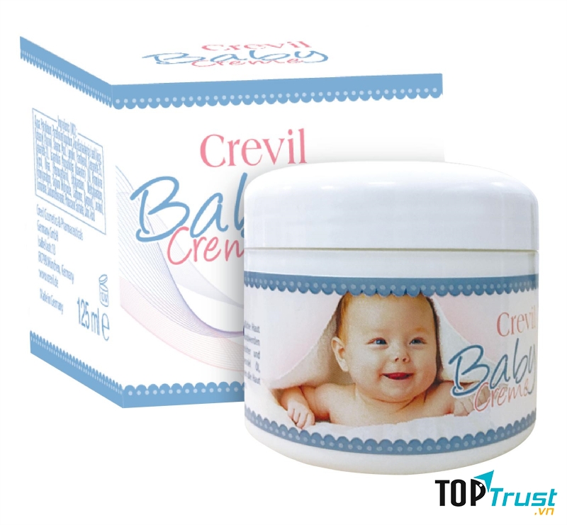 Kem CREVIL rất dễ sử dụng, dễ dàng thẩm thấu.