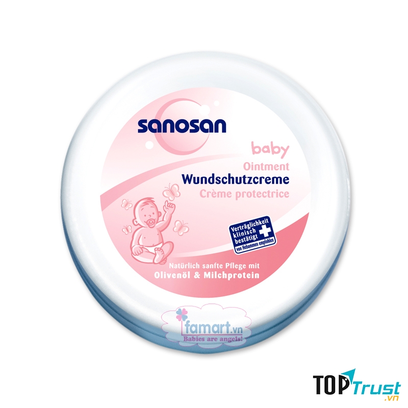 Kem nẻ và dưỡng ẩm sanosan