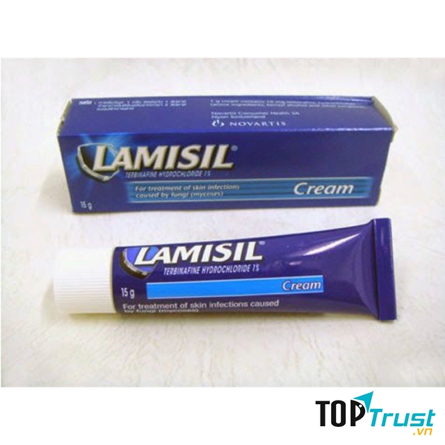 Kem trị nhiễm nấm ở da, móng tay chân Lamisil 1%: