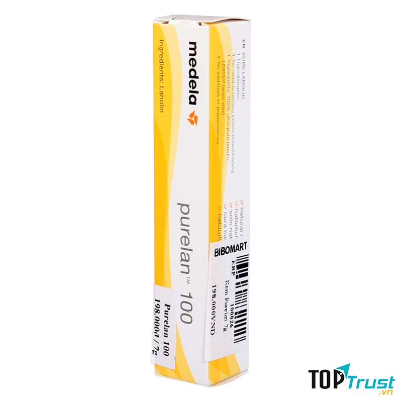 Kem Trị Nứt Đầu Ti, Chống Nẻ Da Trẻ Em Medela Purelan 7g