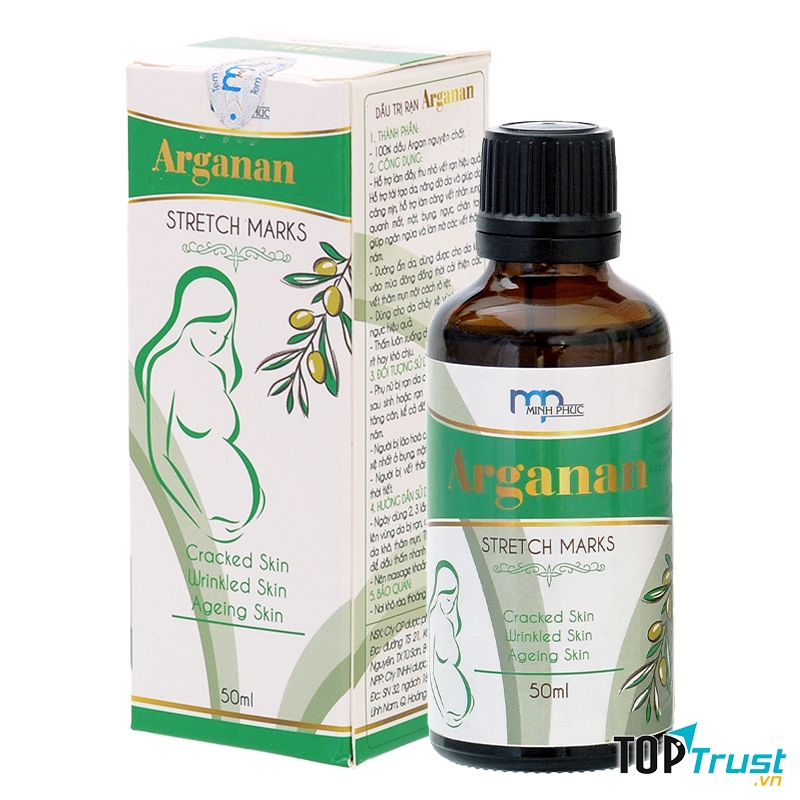 Kem trị rạn da Arganan