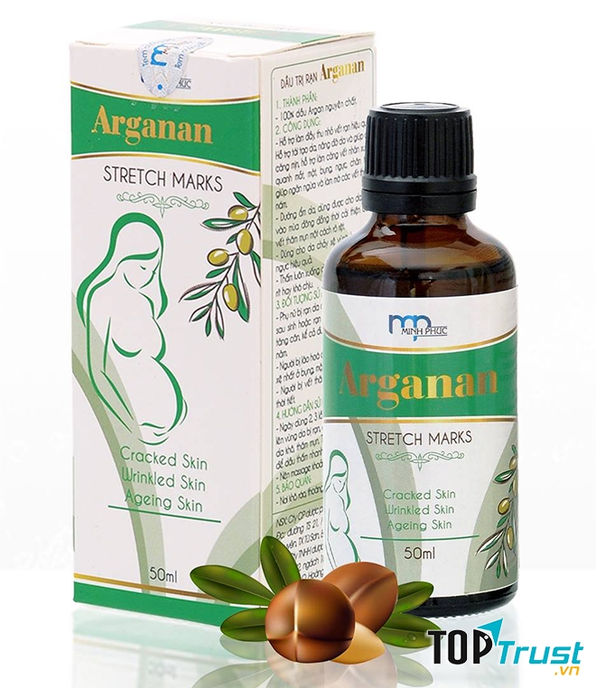 Dầu trị rạn da Arganan