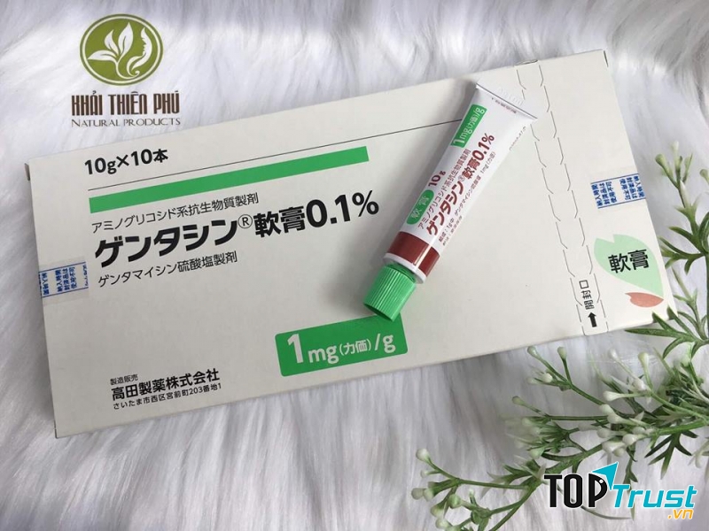 Kem trị sẹo Gentacin Nhật Bản