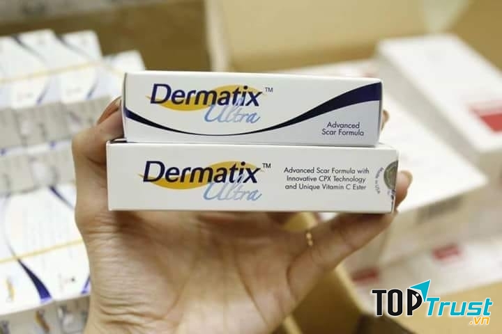Kem trị sẹo, thâm Dermatix Ultra Advanced Scar Formula Gel