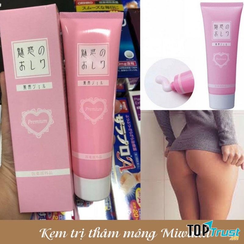 Kem trị thâm mông Miwaku Nhật Bản