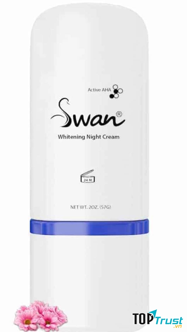 Kem trị thâm mông Swan Whitening Night Cream
