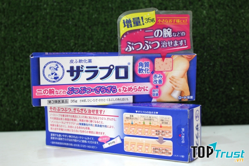 Kem trị viêm nang lông Zaraporo Rohto là một dược phẩm, mỹ phẩm đến từ Nhật Bản có công dụng đặc hiệu trong việc điều trị viêm nang lông