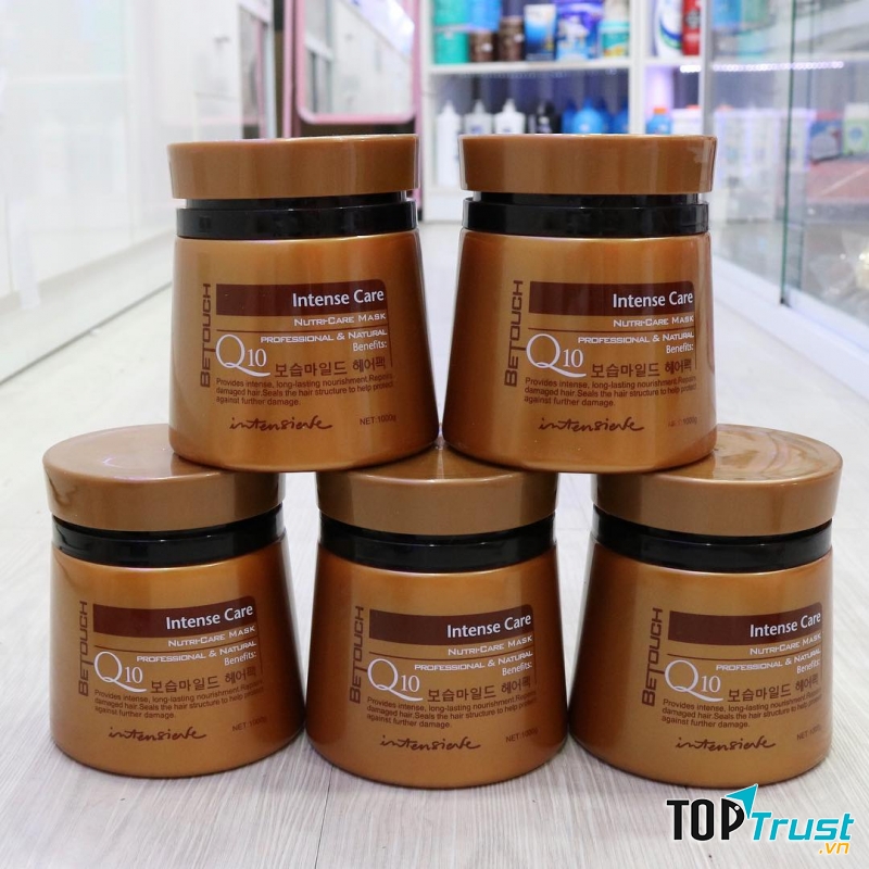 Kem ủ tóc  Betouch Intense Care Nutri Care Mask là ứng cử viên sáng giá tiếp theo mà bạn nên tham khảo để tìm liệu pháp nuôi dưỡng tóc đẹp hơn mỗi ngày