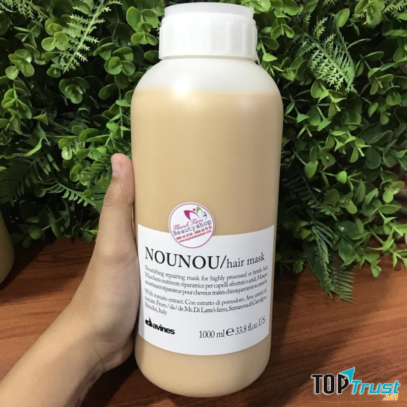 Kem ủ tóc Nounou Davines chăm sóc tóc khô và hư tổn – Ý