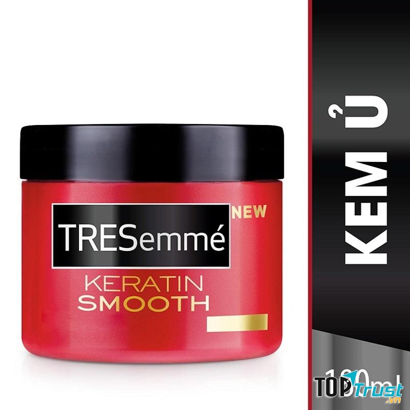 TRESemmé Keratin Smooth cải thiện độ mượt và mềm nhanh chóng cho mái tóc của bạn. Tóc sẽ trông bồng bềnh và có sức sống hơn rất nhiều đấy.