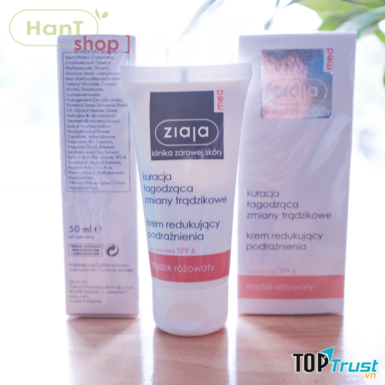 ﻿KEM TRỊ MỤN VÀ VIÊM NANG LÔNG ZIAJA MED