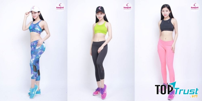 Phong cách chủ yếu ở Kensport là đơn giản, hiệu quả