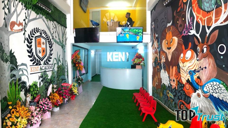 Không gian bên trong trung tâm vô cùng độc đáo, bắt mắt