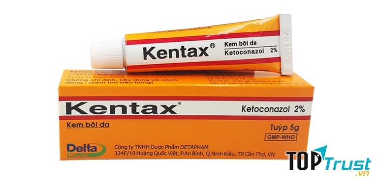 Kentax Thuốc Trị Nấm Ngoài Da (Tuýp 5g)
