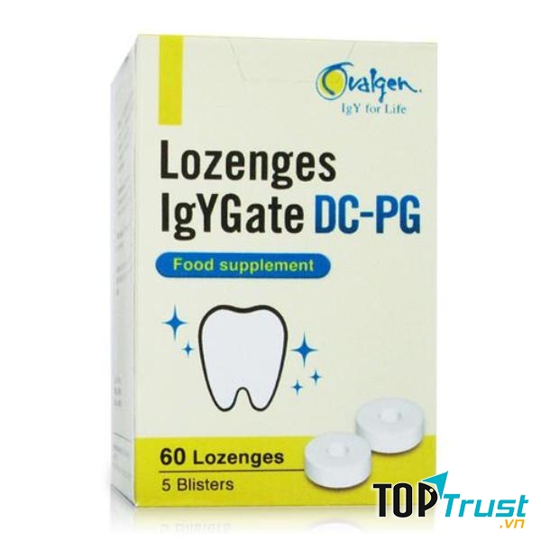 Viên Ngậm Chống Sâu Răng, Viêm Lợi IgYGate DC-PG