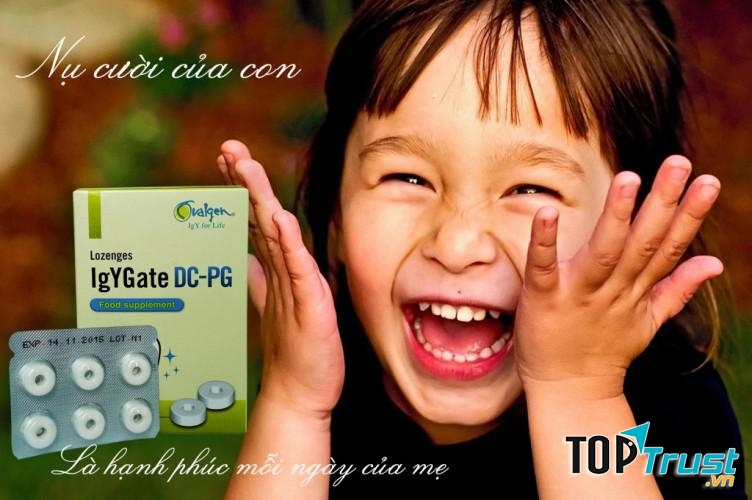 Viên Ngậm Chống Sâu Răng, Viêm Lợi IgYGate DC-PG