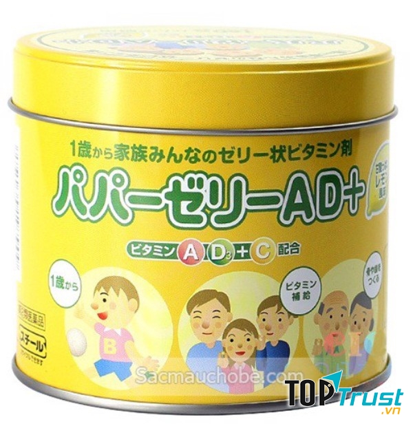 Kẹo chống biếng ăn Papazeri AD+