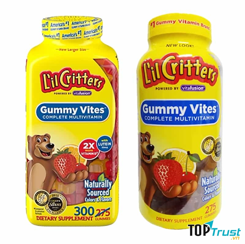 Gummy Vites Kẹo Dẻo Bổ Sung Vitamin Và Khoáng Chất Cho Trẻ: