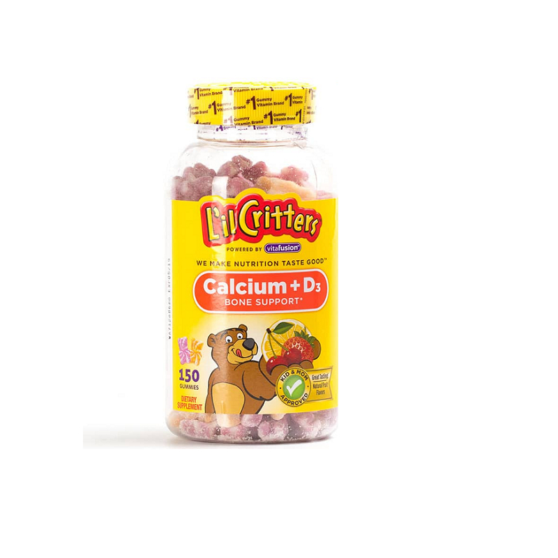 Kẹo dẻo l'il critters calcium gummies