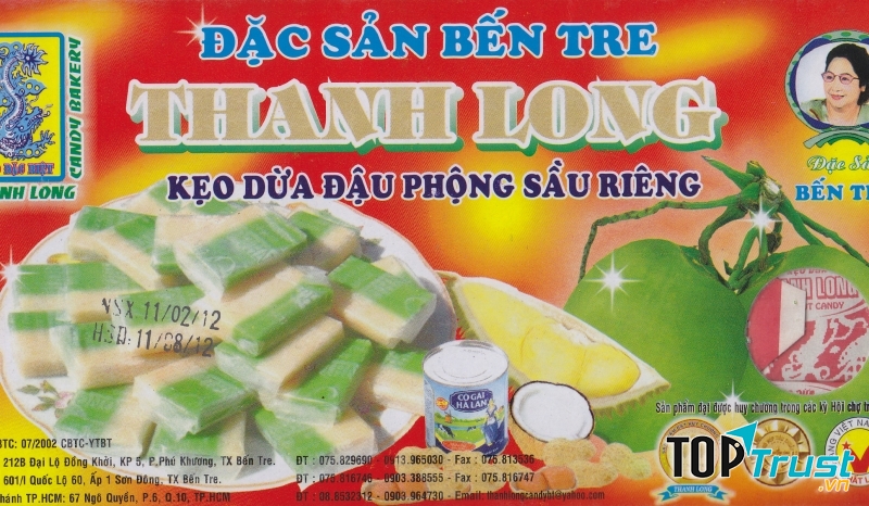 Kẹo dừa Thanh Long